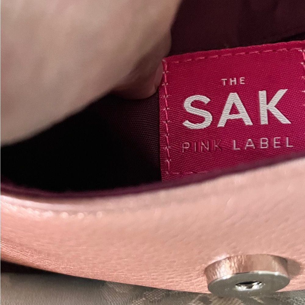 The Sak Rose Gold Embellished Leather Shoulder Bag - Picture 8 of 13